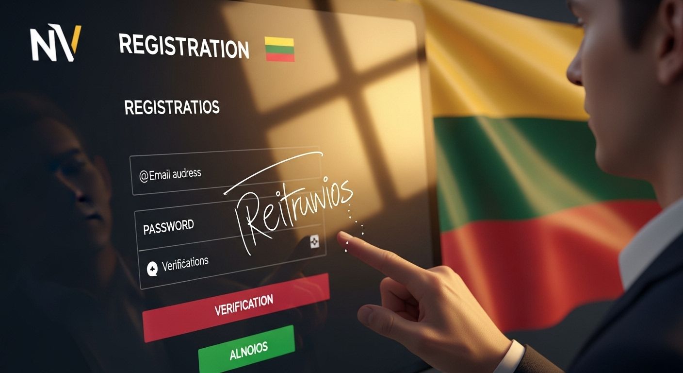 Kaip užsiregistruoti instant account setup

